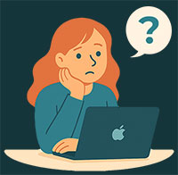 Illustration of a therapist looking overwhelmed